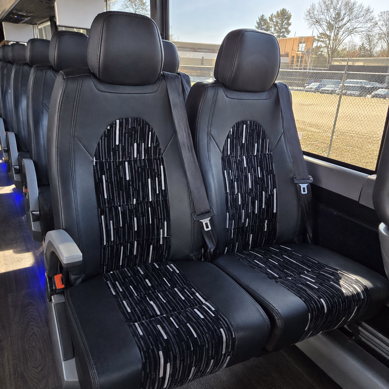 charter bus service for gaston county government employees headed to charlotte conferences