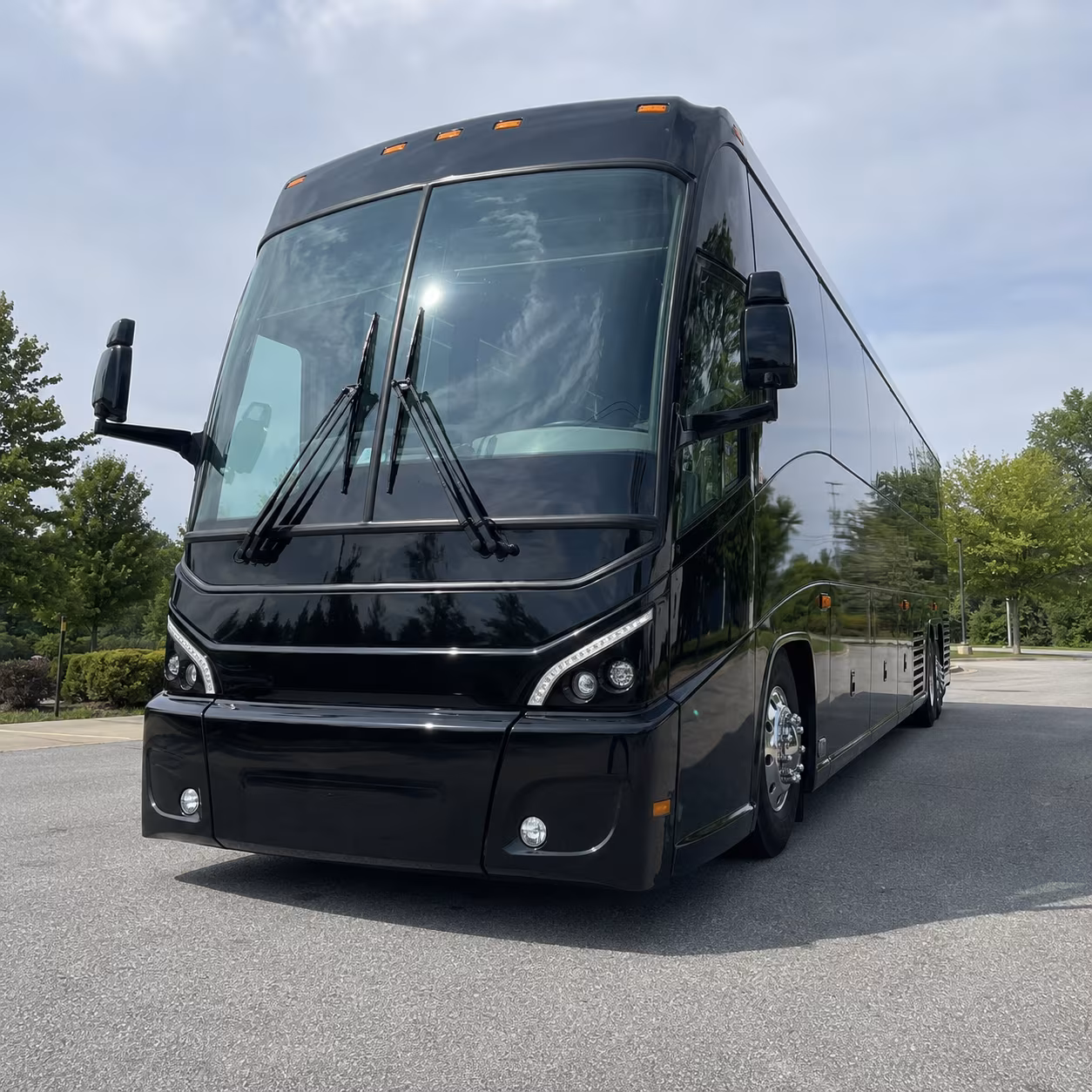 concert bus rentals to pnc music pavilion from gastonia