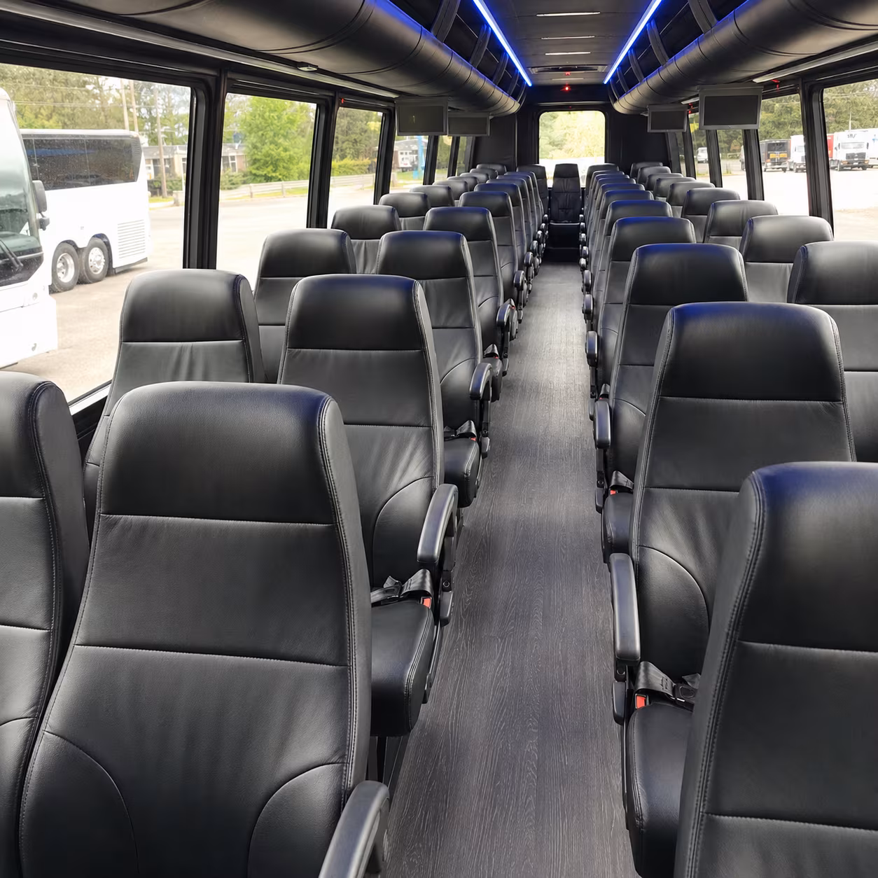 gastonia corporate event transportation onboard seating