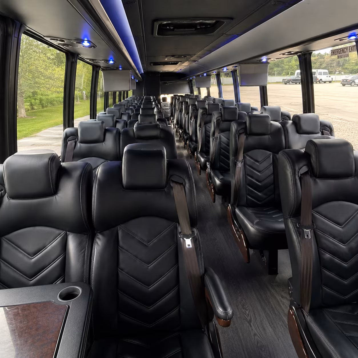 gastonia religious group transportation onboard seating