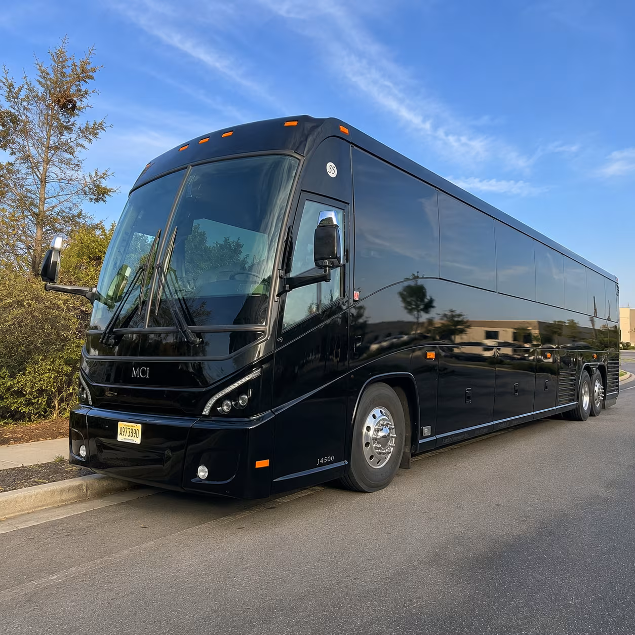 spectrum center concert bus rentals from gastonia